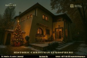 Poveste de Craciun: magia anilor ’30 la fosta Casă Tătărăscu, azi Eko Group Vila